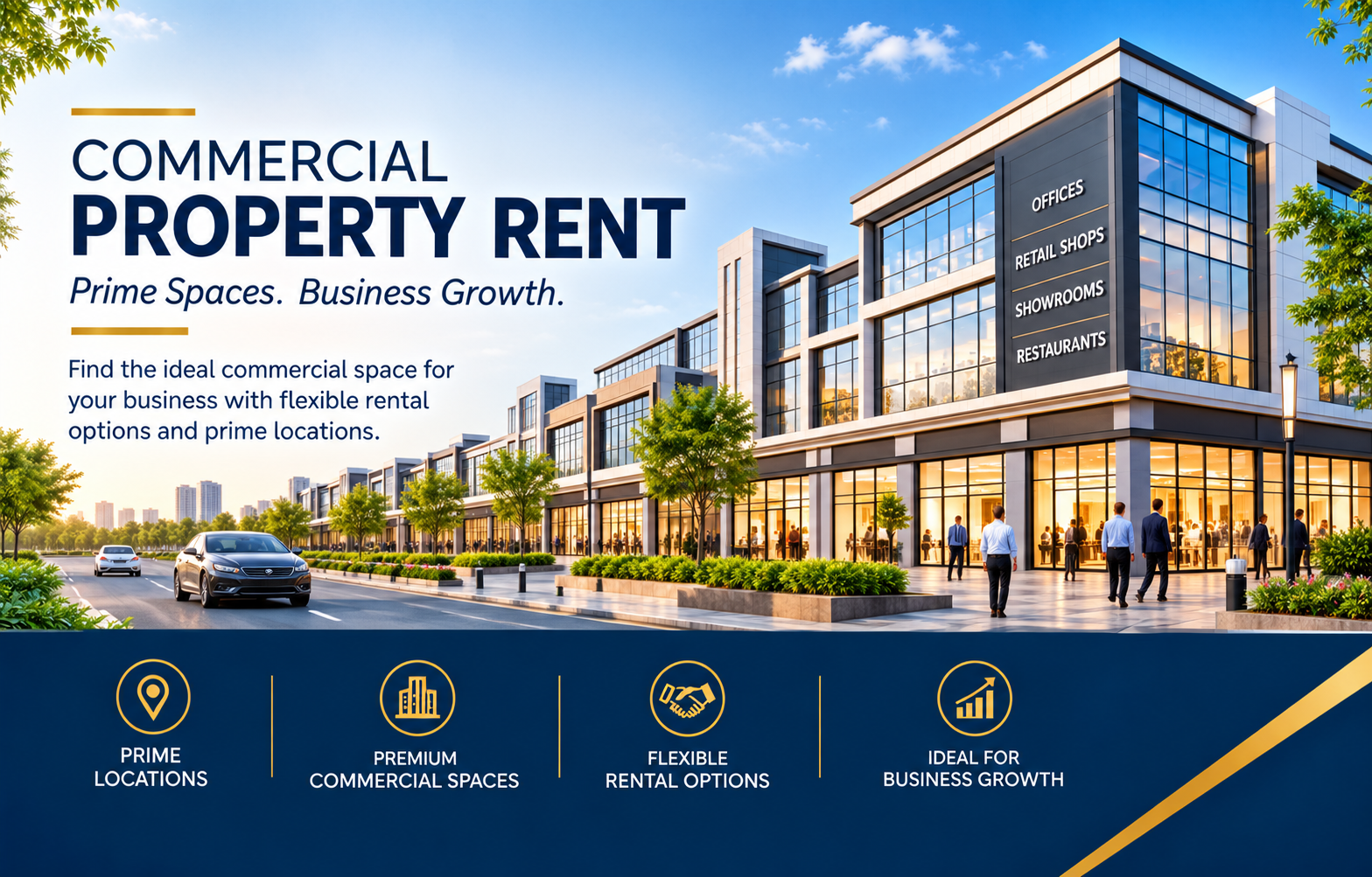 commercial property rent